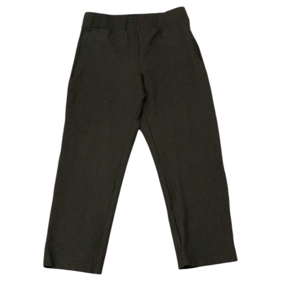 Universal Standard Smart Signature Ponte Pants Size Small Dark Olive Green - Picture 1 of 11